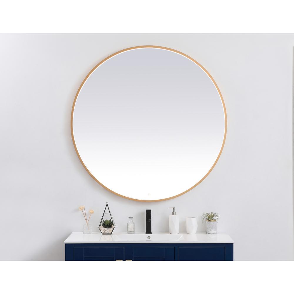 Pier 48 inch LED mirror with adjustable color temperature. Picture 12