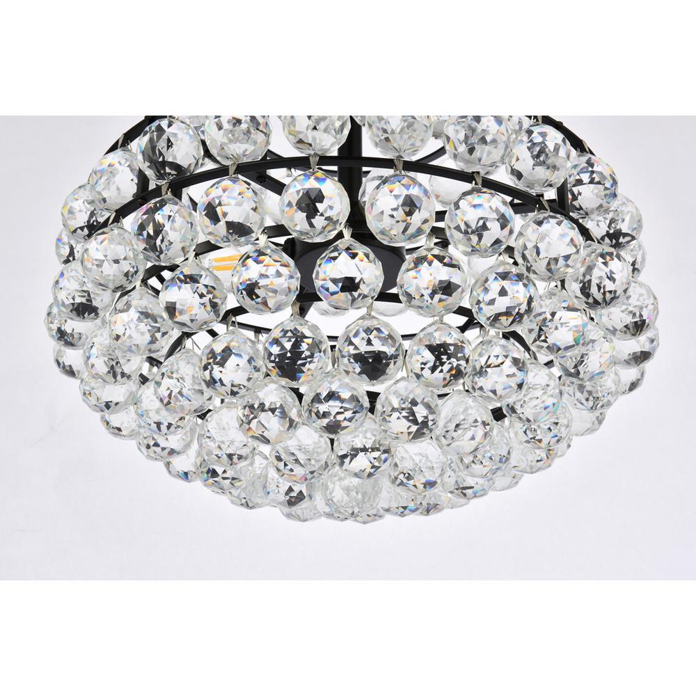 Savannah 16 inch pendant in black. Picture 3