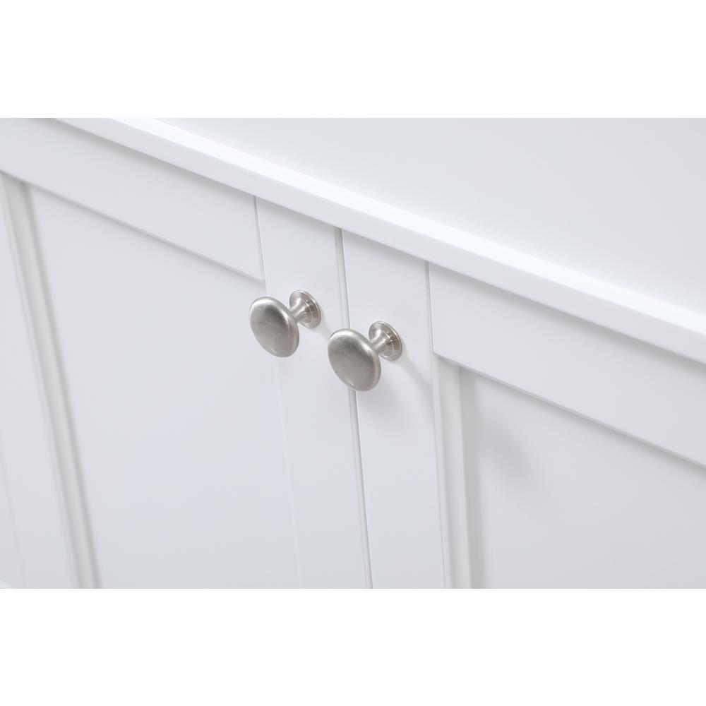 48 inch Single bathroom vanity in white. Picture 12