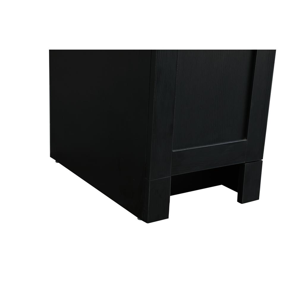 54 Inch ADA Compliant Bathroom Vanity In Black. Picture 13