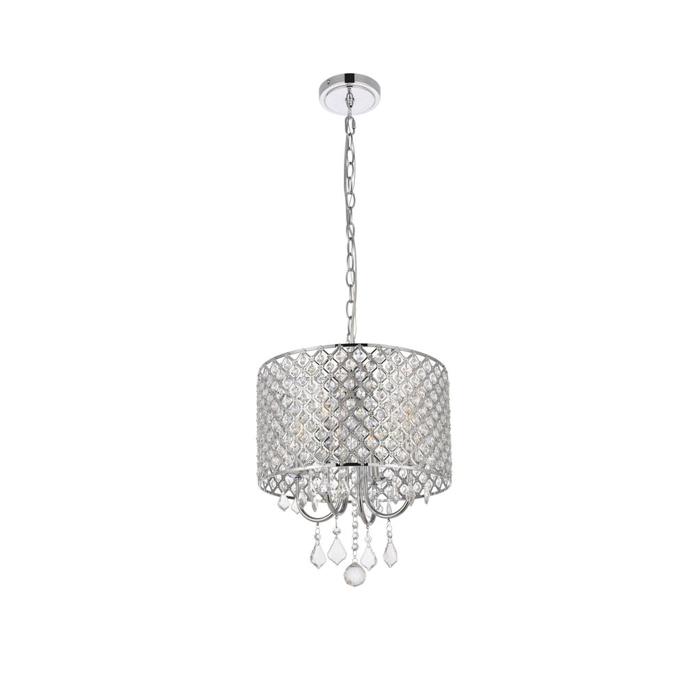 Elise 14 inch pendant in chrome. Picture 7