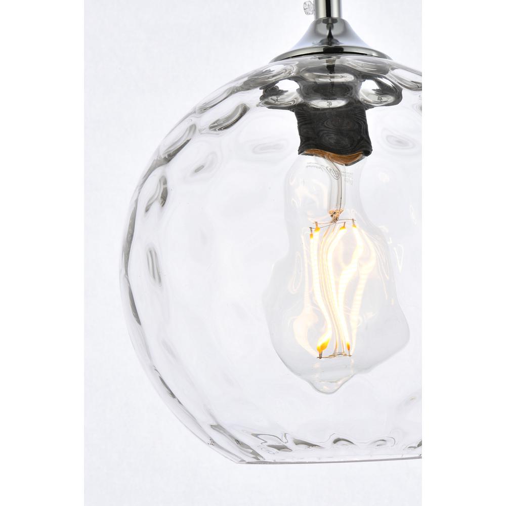 Cashel 8 inch chrome pendant. Picture 5