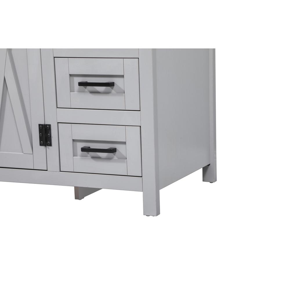 48 inch Single bathroom vanity in grey. Picture 13