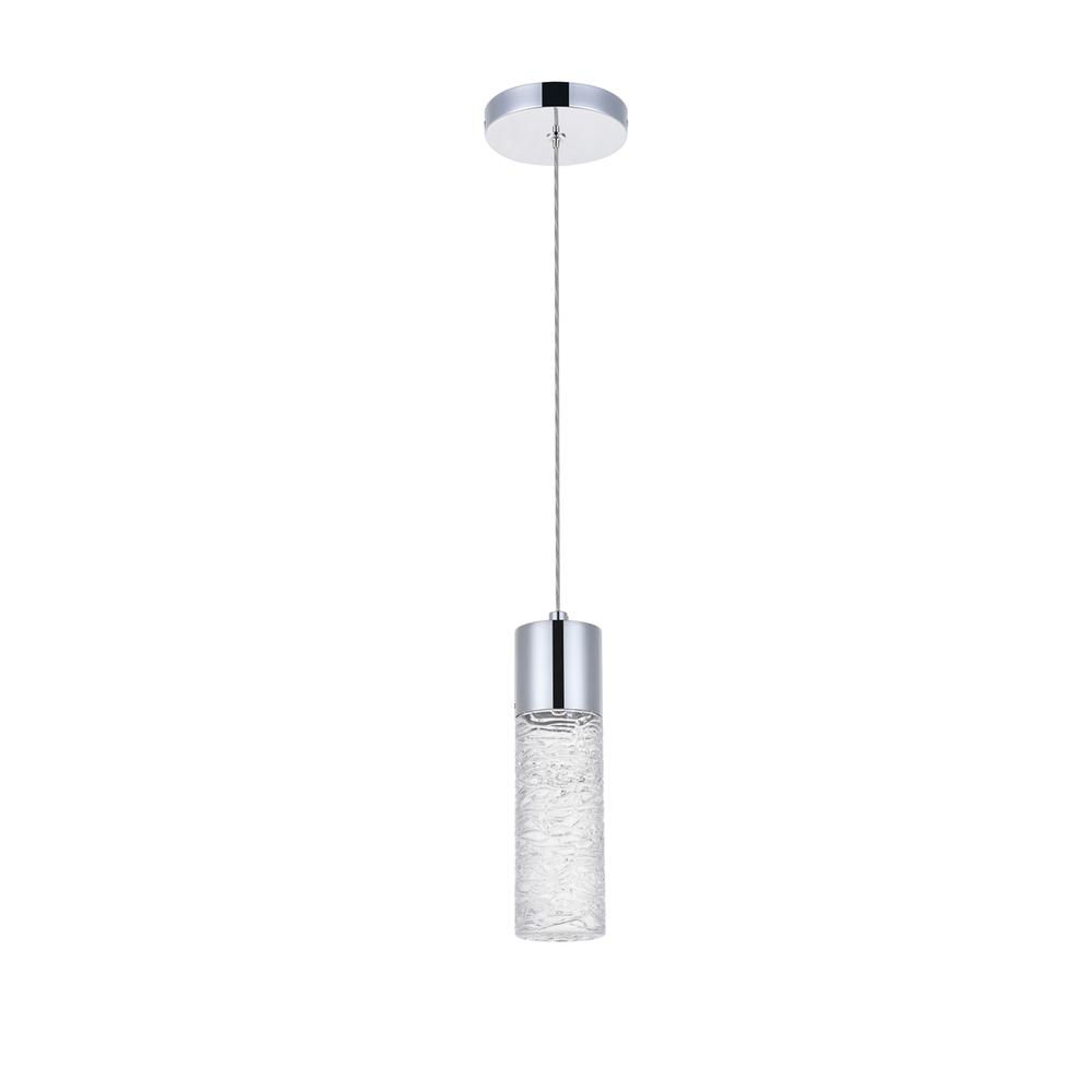Constellation 1 light Chrome LED Pendant. Picture 6