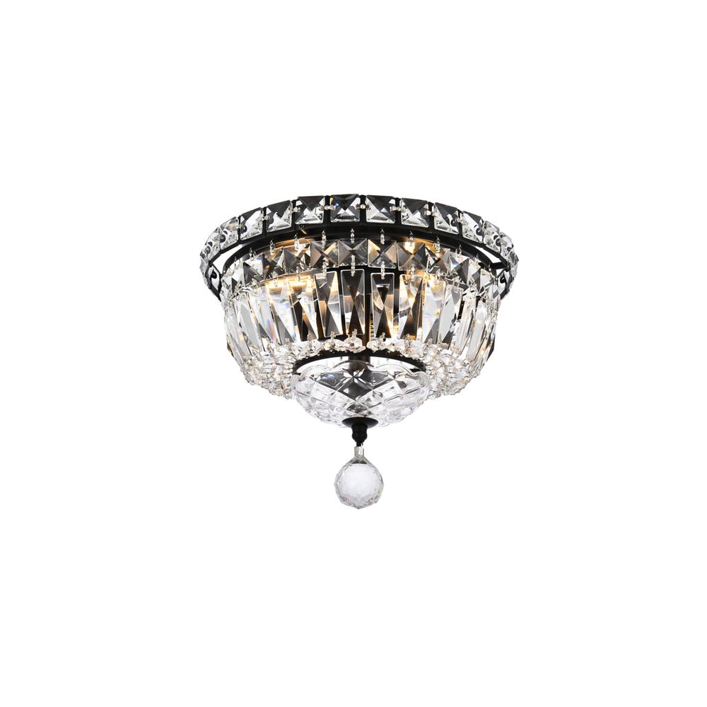 Tranquil 10 inch black flush mount. Picture 2
