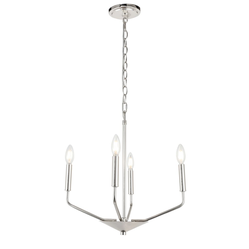 Enzo 4 Light Chrome Pendant. Picture 7
