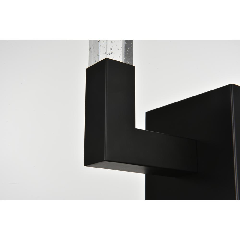 Noemi 6 inch Adjustable LED Wall Sconce in Black. Picture 6