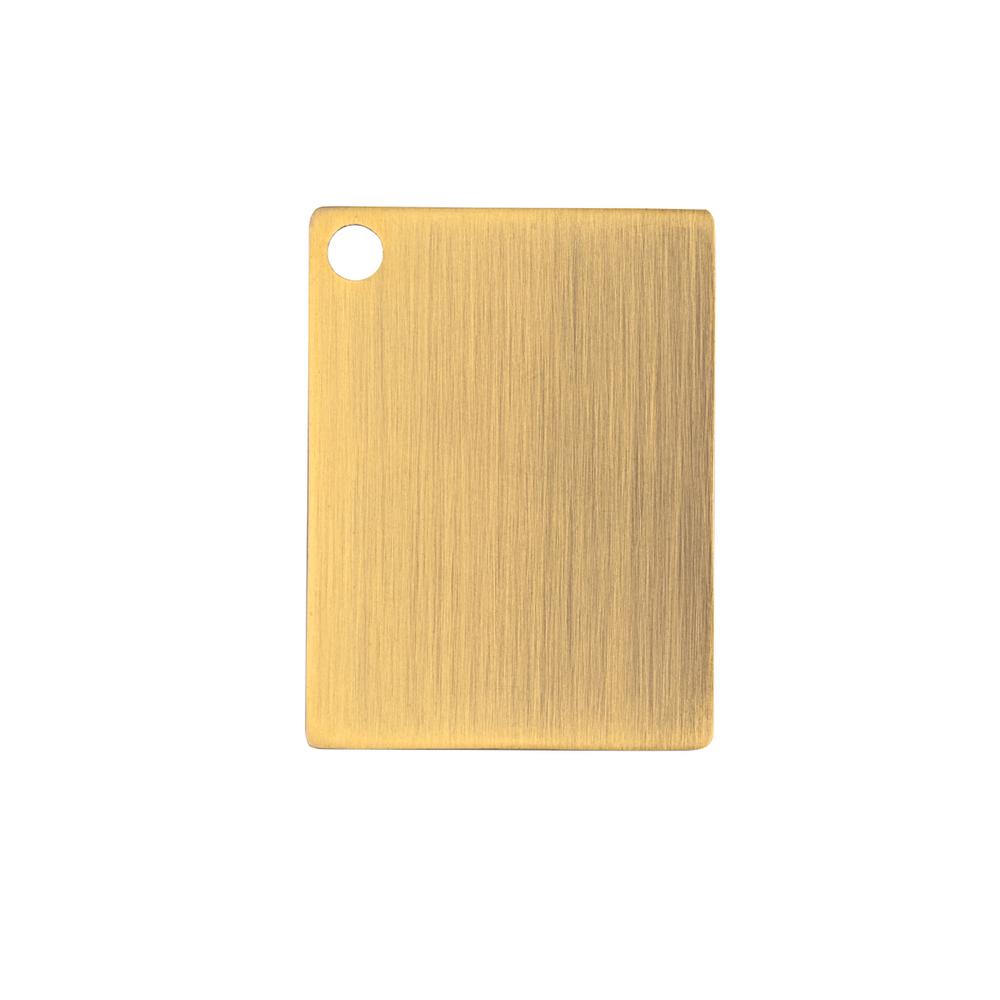 Metal Finish sample in french gold. Picture 1