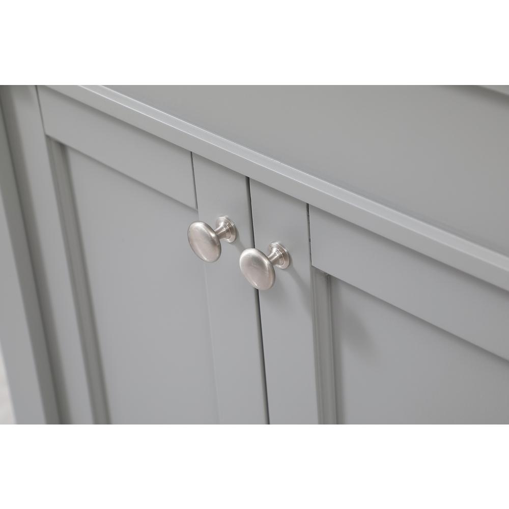 36 inch Single bathroom vanity in grey. Picture 12