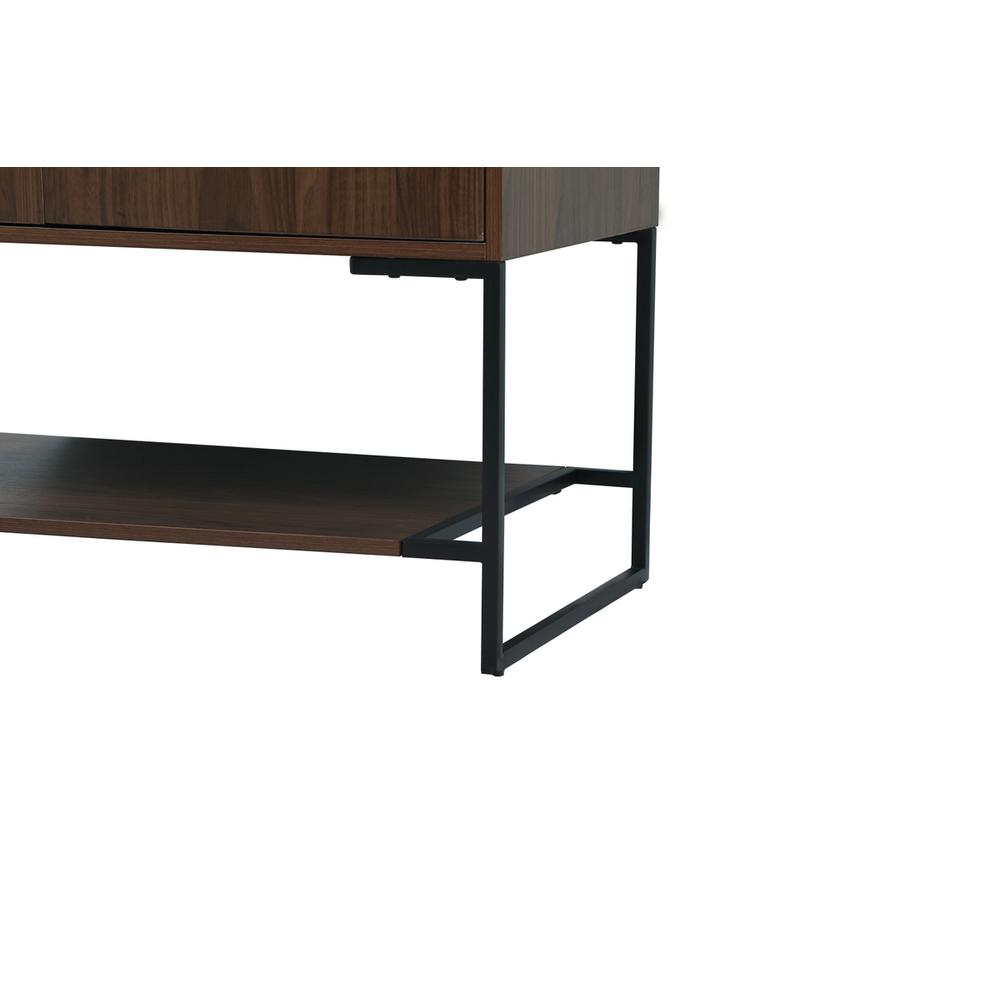 36 inch Single bathroom vanity in walnut. Picture 13