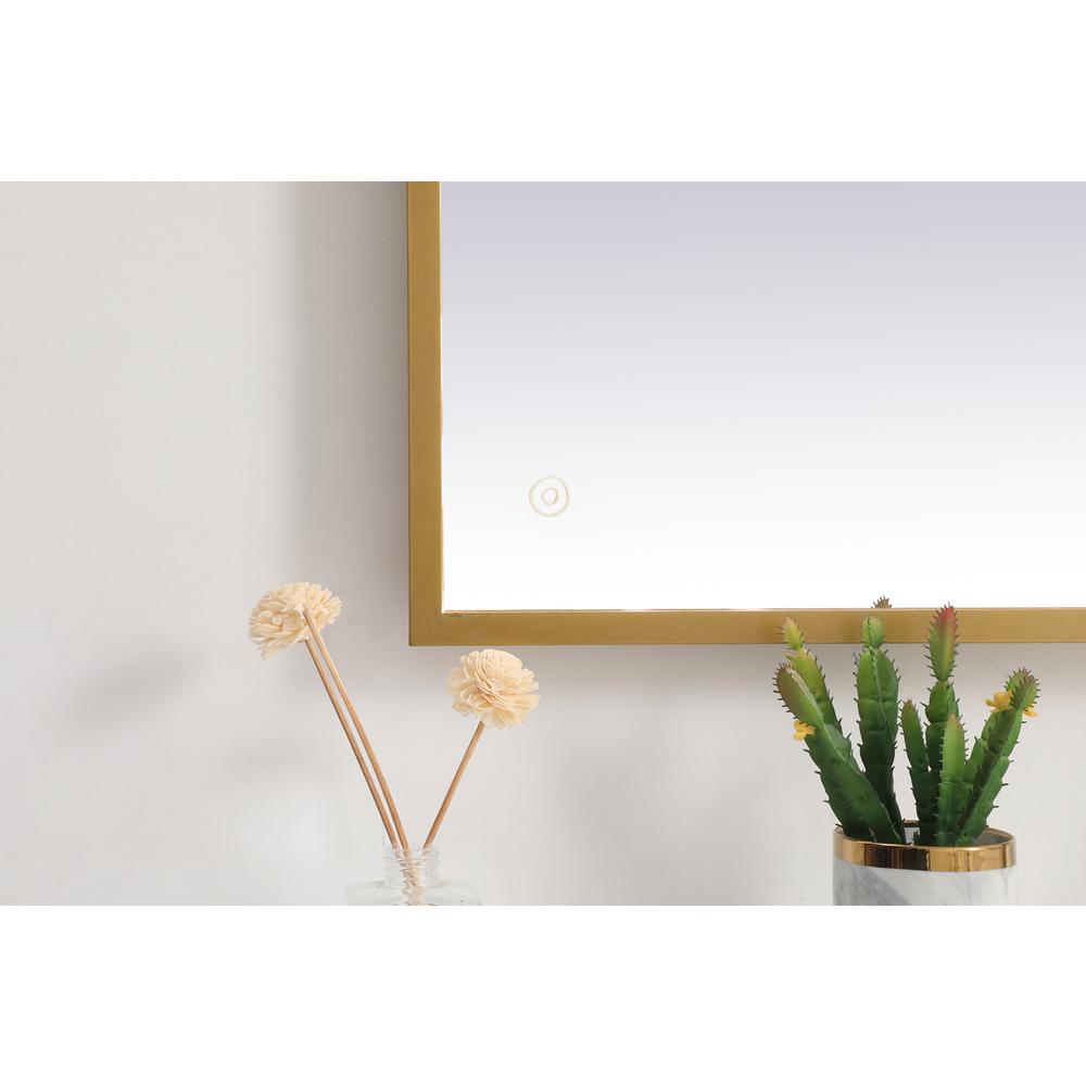Pier 27x40 inch LED mirror with adjustable color temperature. Picture 5