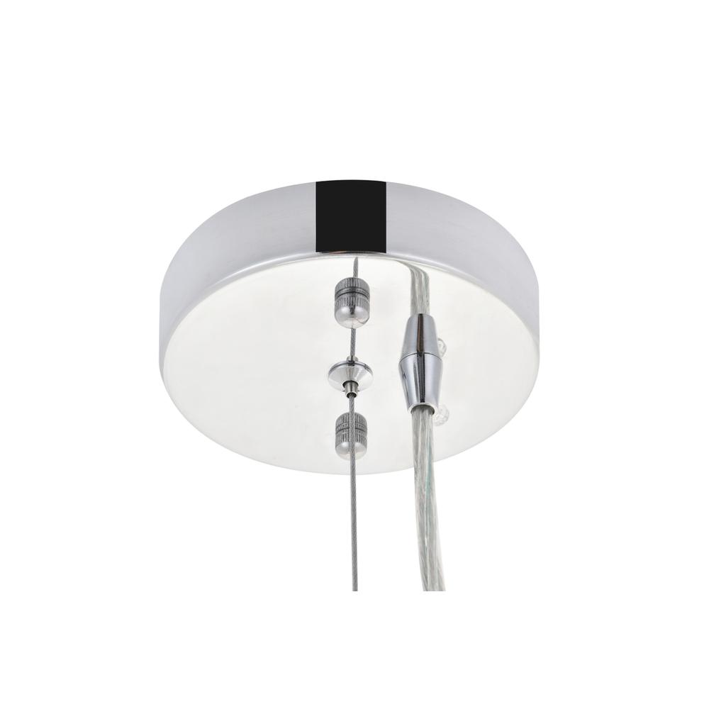 Flores 8 light Chrome Pendant. Picture 9