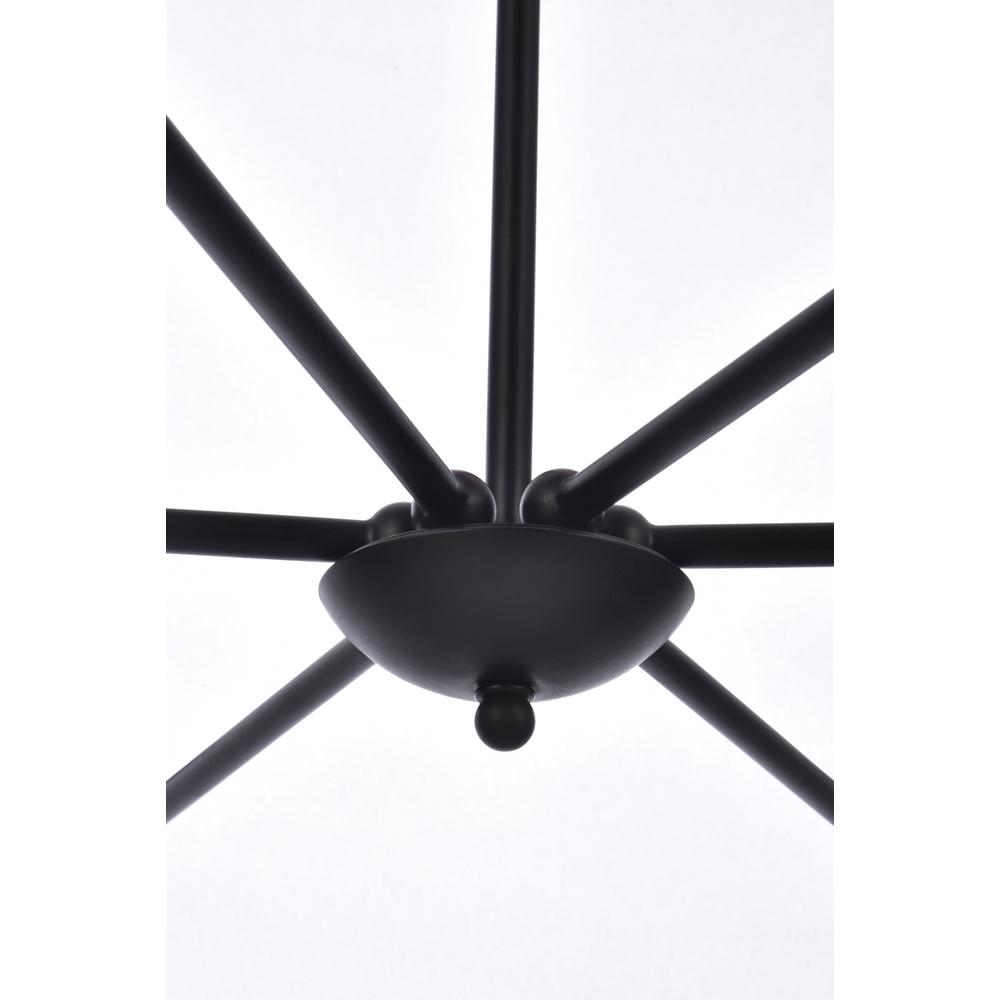 Cohen 36 inch pendant in black. Picture 3