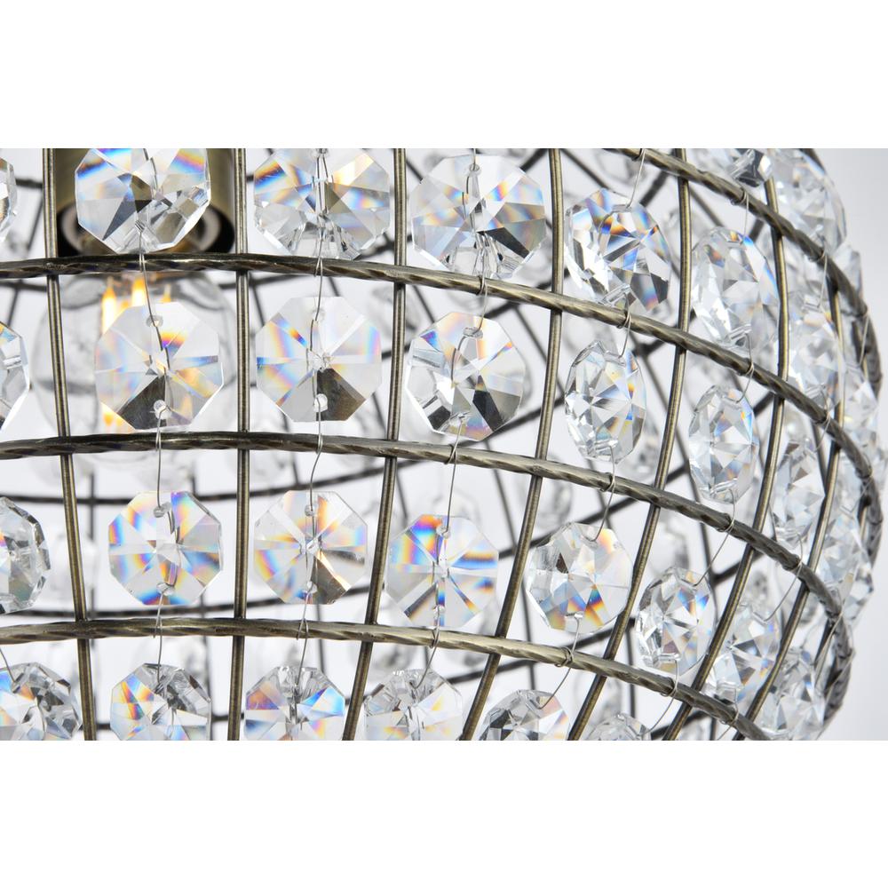 Earlene 1 light 12 inch antique bronze pendant. Picture 6