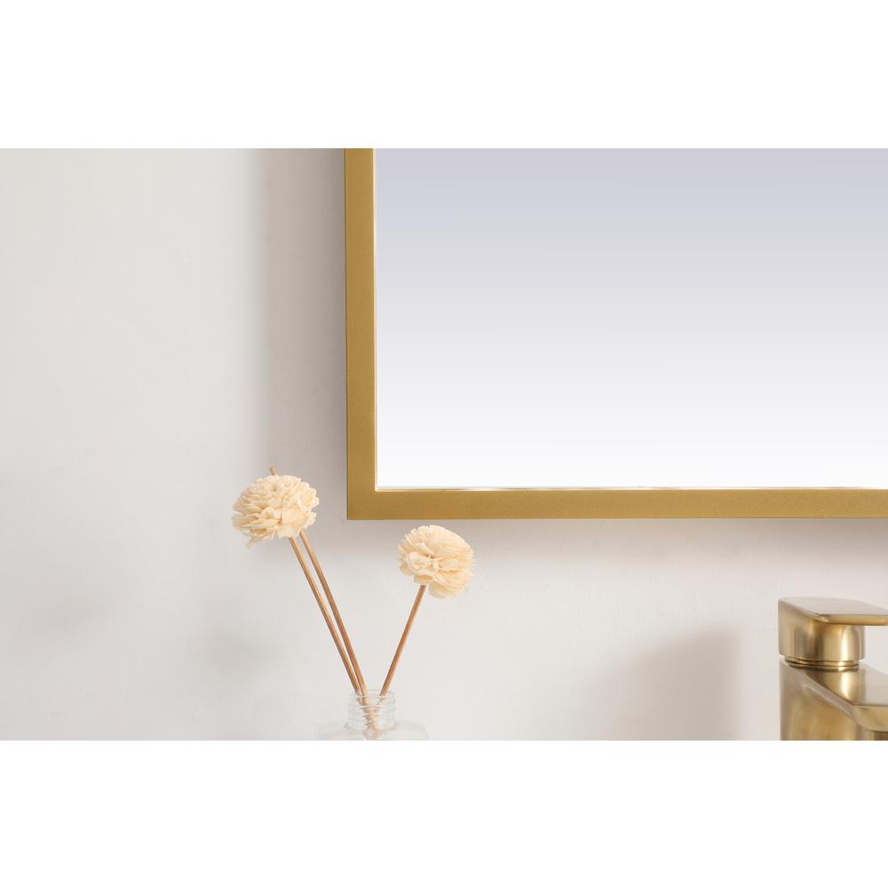 Pier 20x40 inch LED mirror with adjustable color temperature. Picture 5