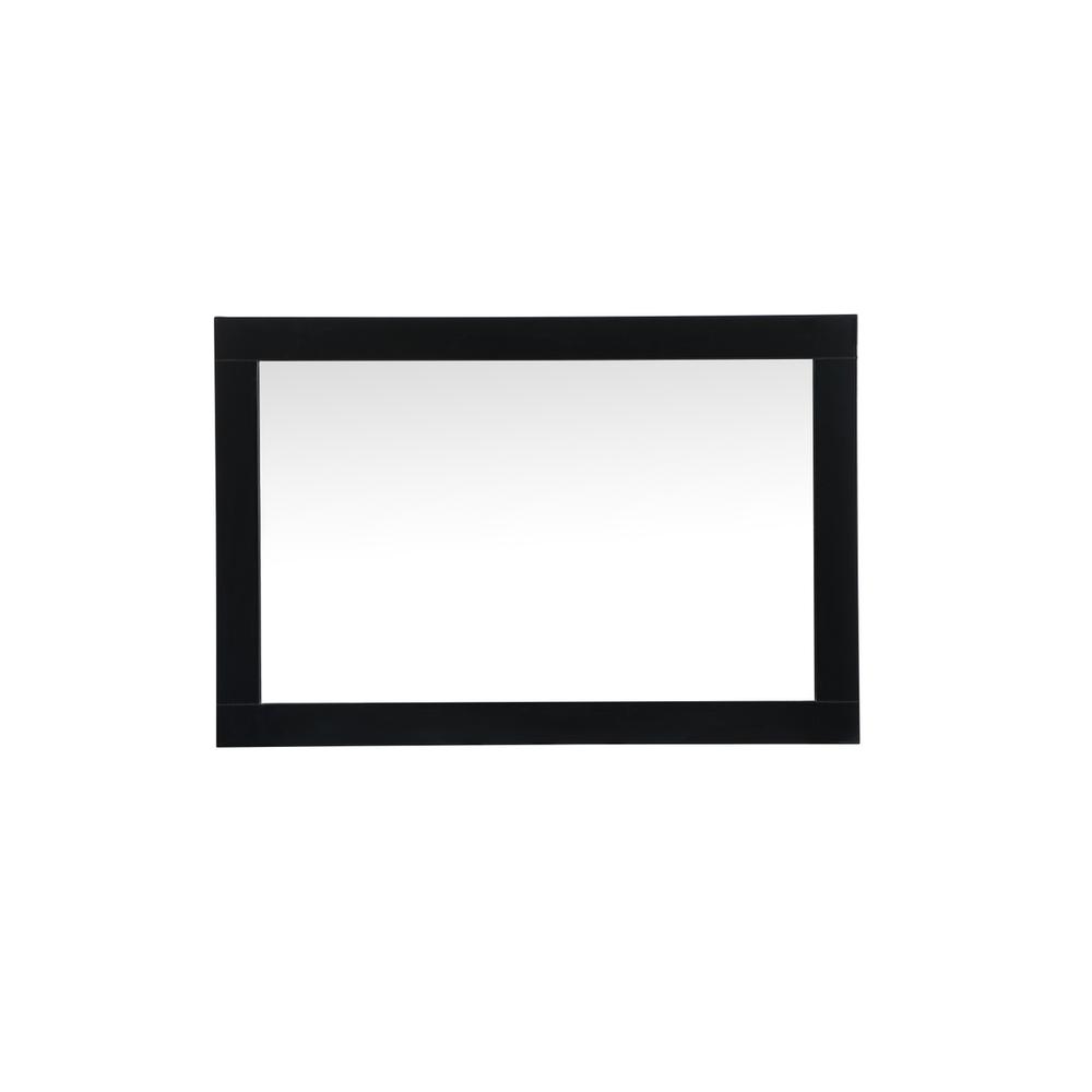Aqua vanity mirror 24x36 inch in black. Picture 6