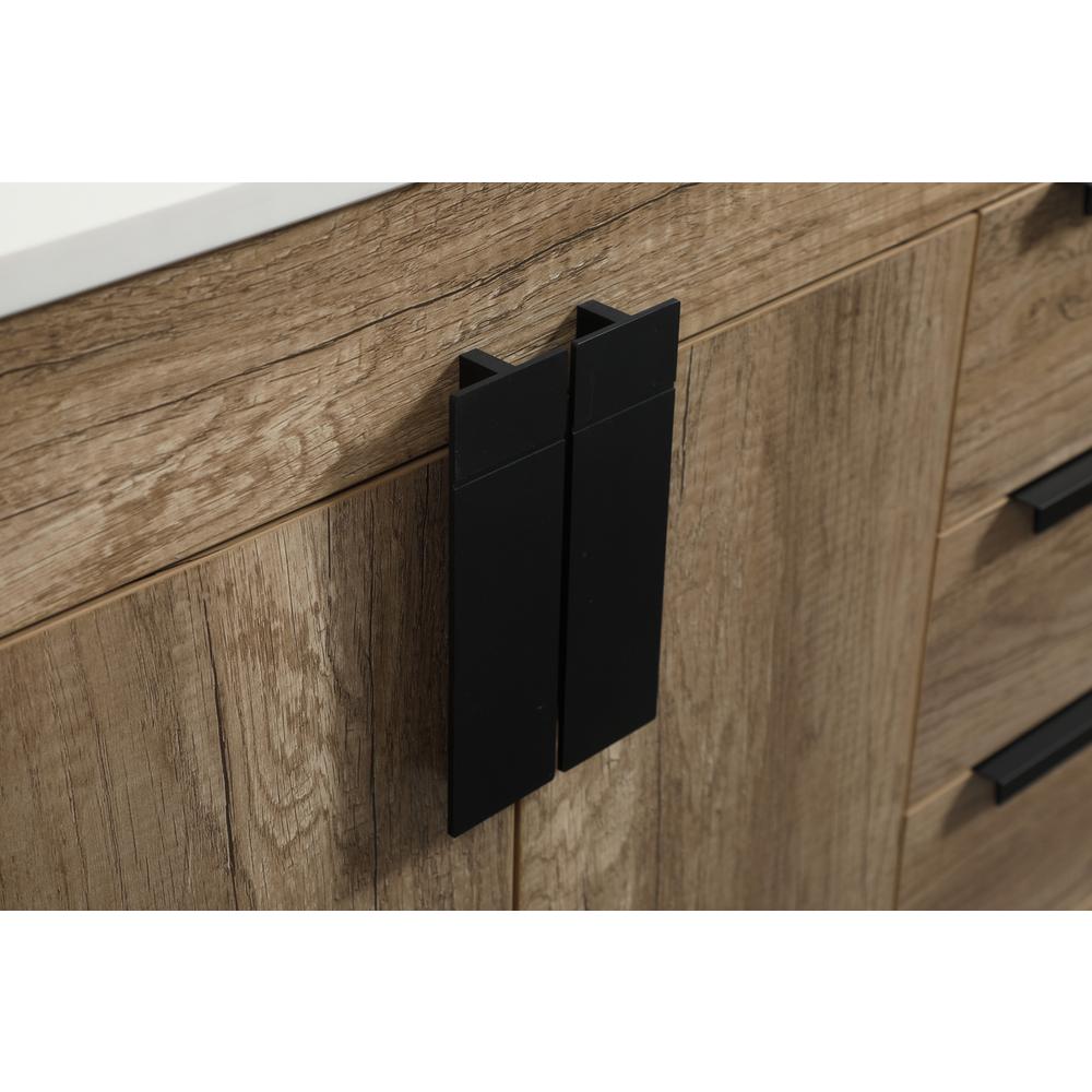 32 inch Single bathroom vanity in natural oak. Picture 11