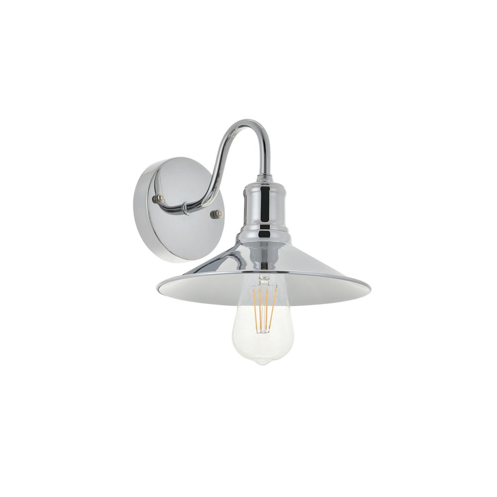 Etude 1 light chrome Wall Sconce. Picture 4
