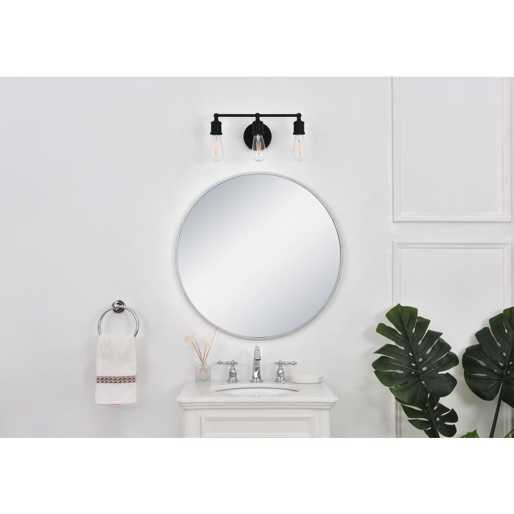 Serif 3 light black Wall Sconce. Picture 12
