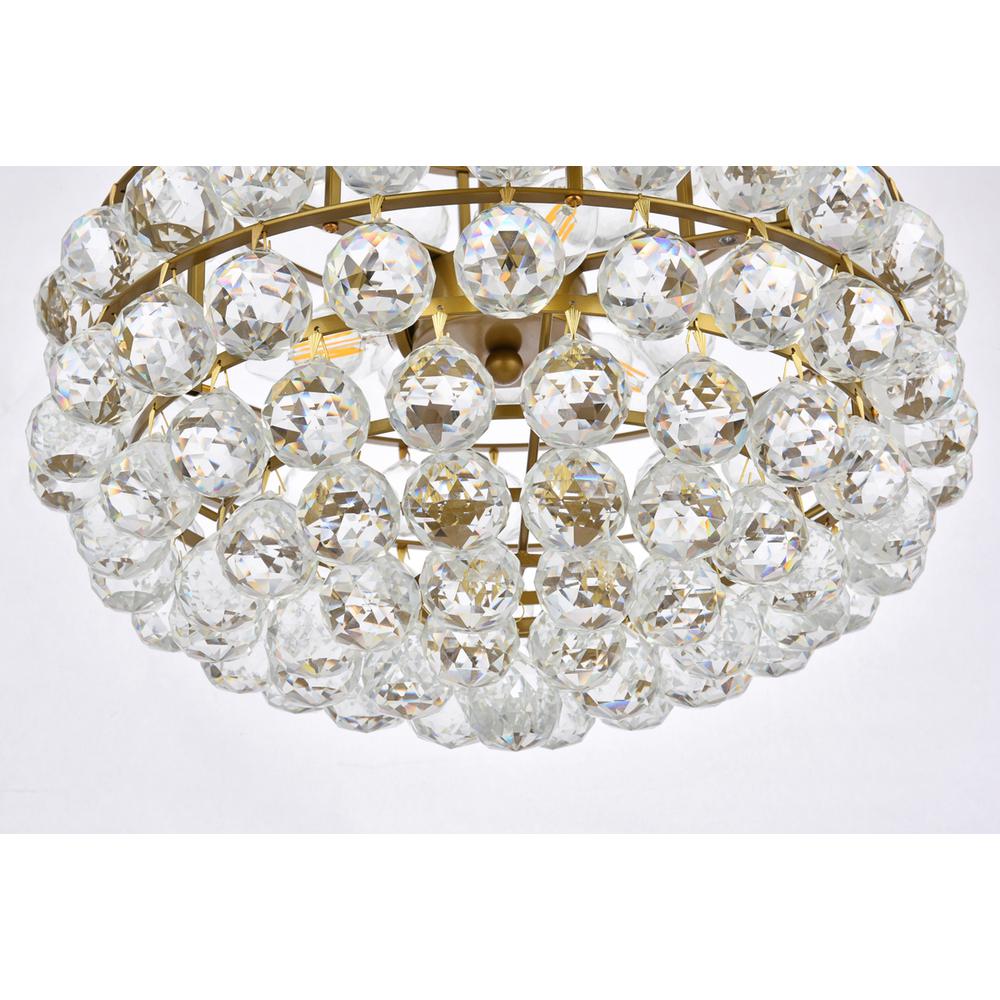 Savannah 16 inch pendant in brass. Picture 3