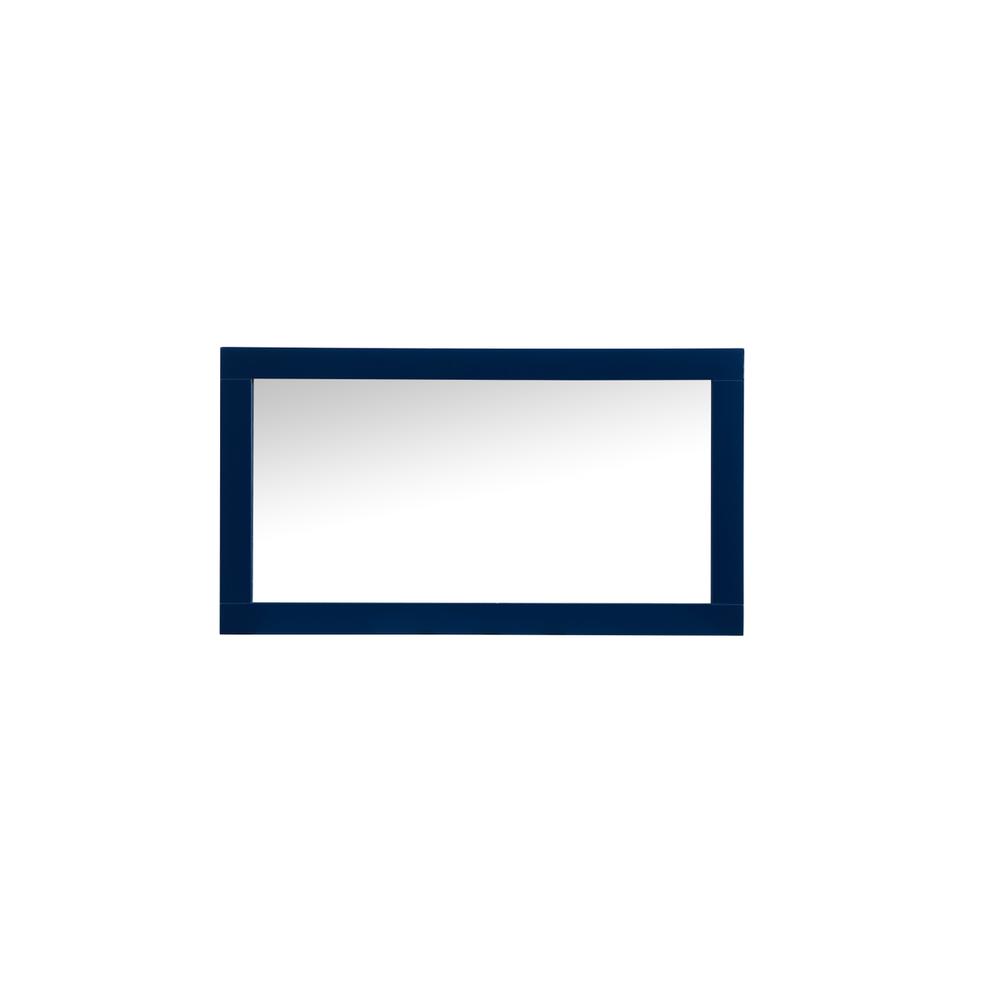 Aqua vanity mirror 18x32 inch in blue. Picture 6