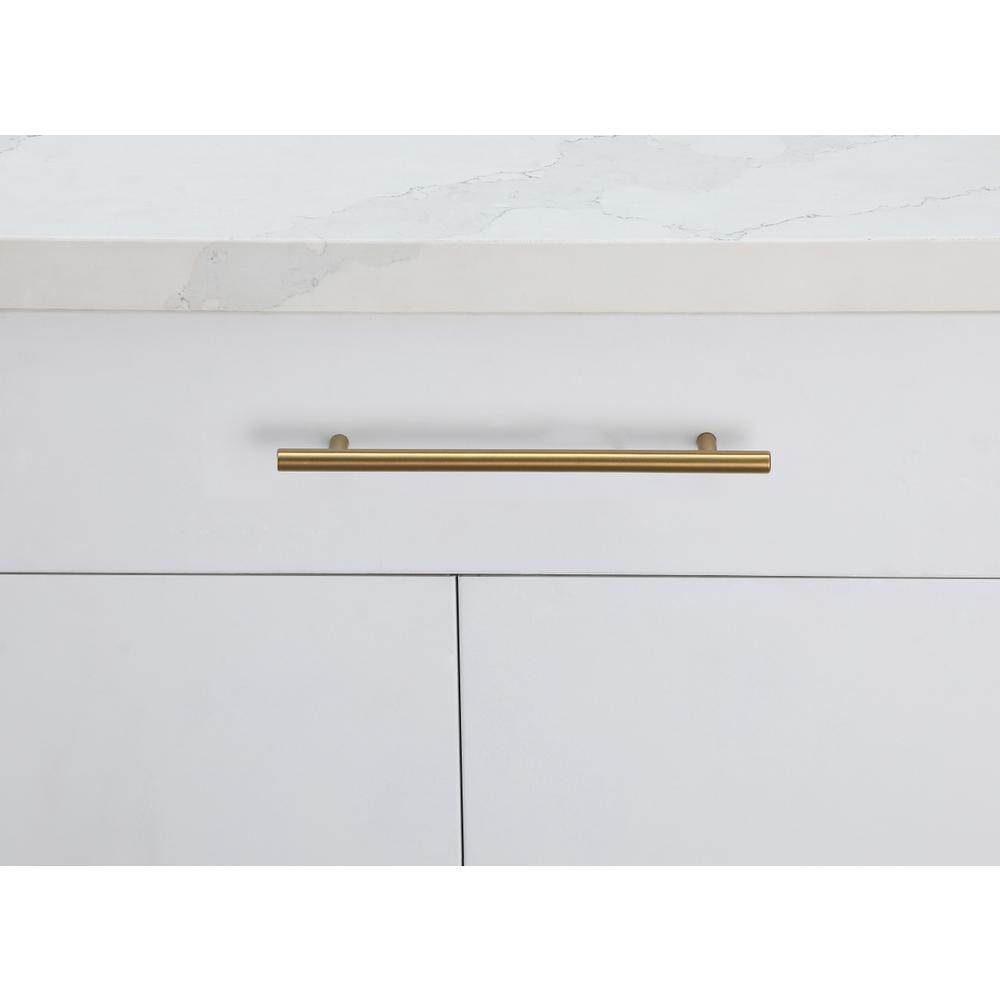 Quinn 7-9/16" Center to Center Brass Bar Pull Multipack (set of 10). Picture 6