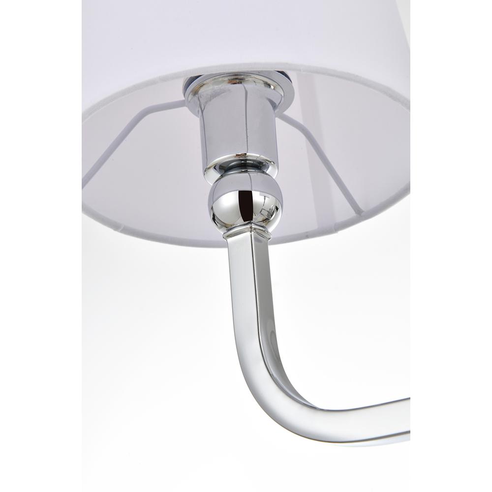 Colson 3 light Chrome and Clear Bath Sconce. Picture 4