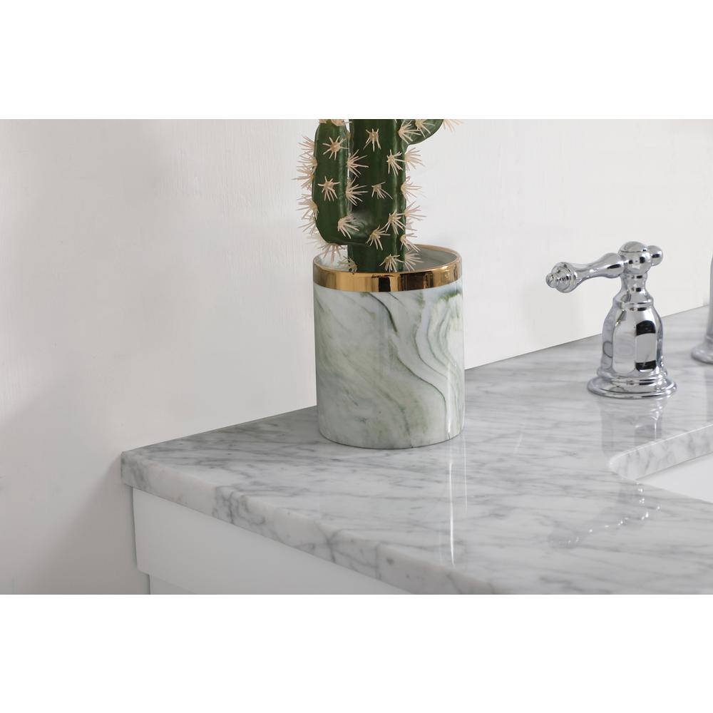 30 inch Single bathroom vanity in white. Picture 5