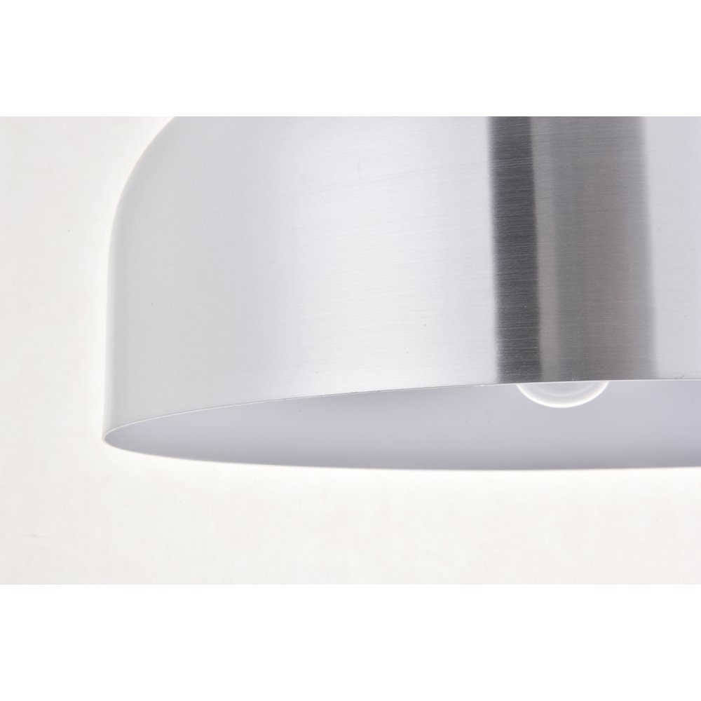 Etude 1 Light Brushed Nickel Pendant. Picture 10