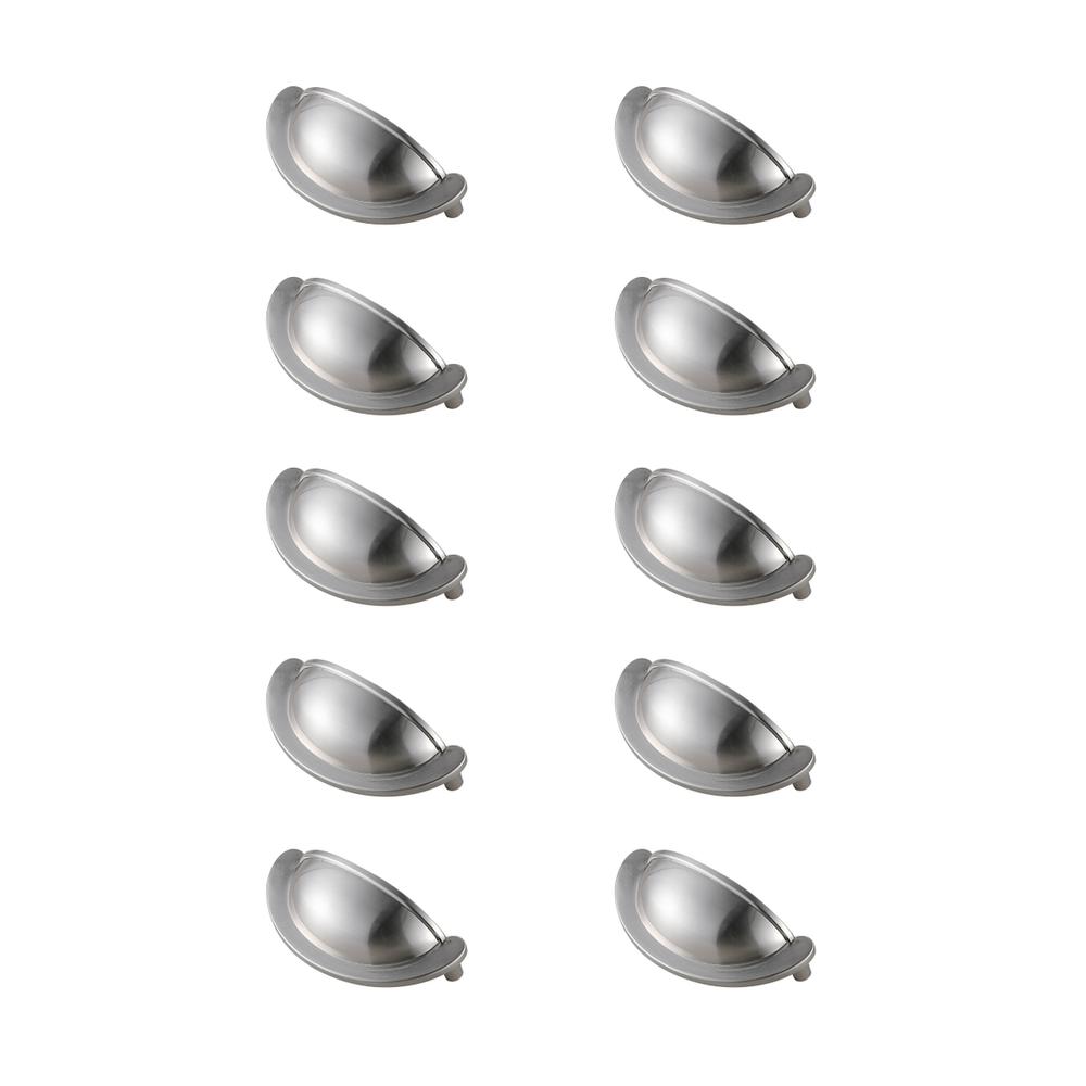 Claude 2-3/4" Center to Center Brushed Nickel Cup Bar Pull Multipack (set of 10). Picture 1