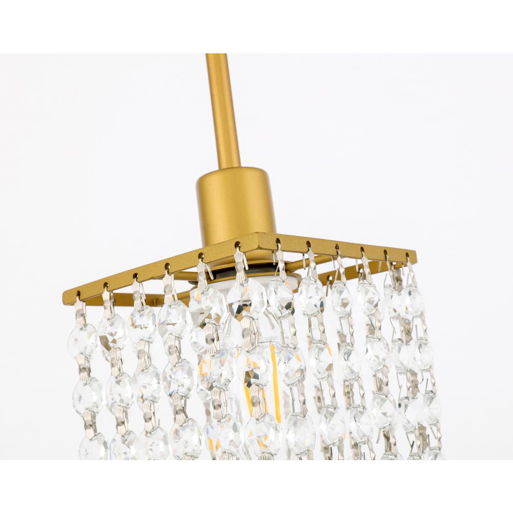 Taylor 1 light Brass Pendant. Picture 9
