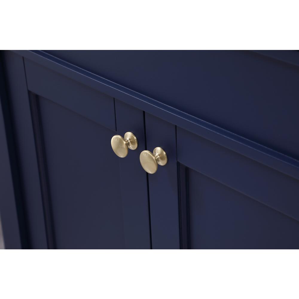 60 inch double bathroom vanity in blue. Picture 12