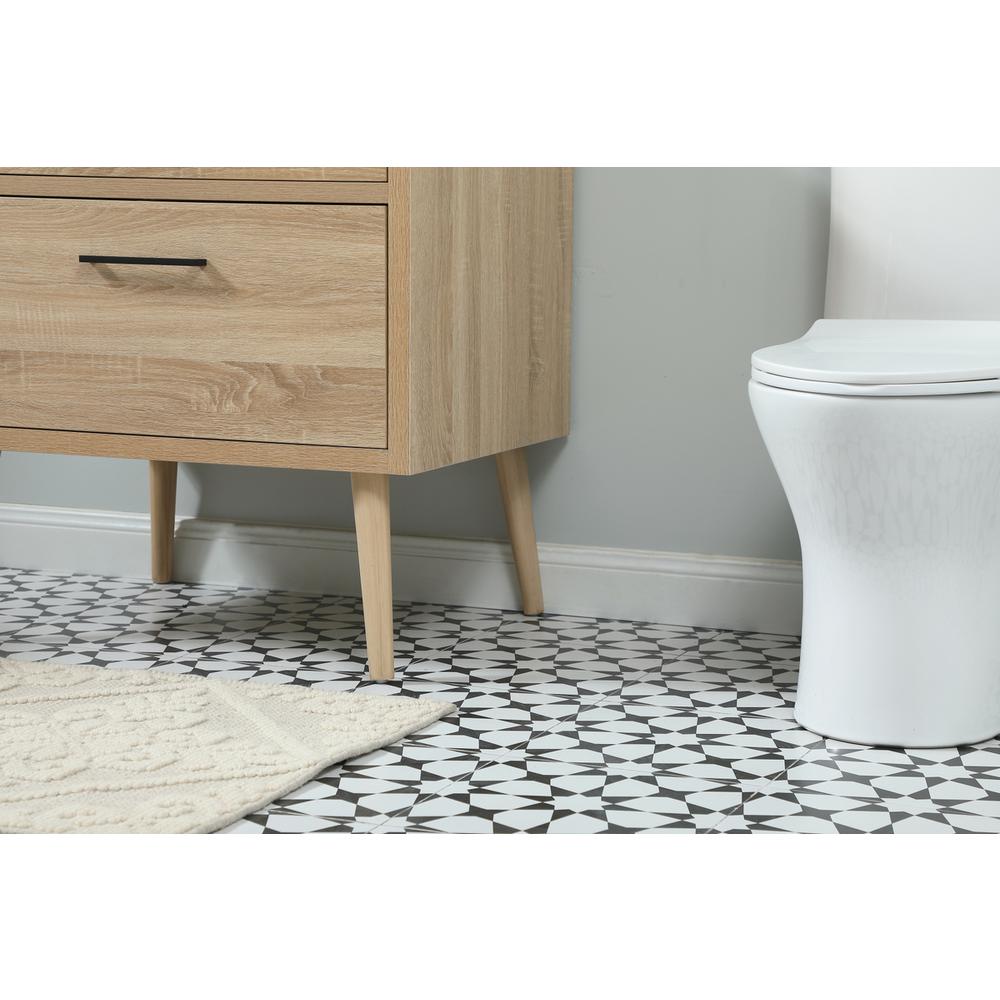 30 inch Single bathroom vanity in mango wood. Picture 6