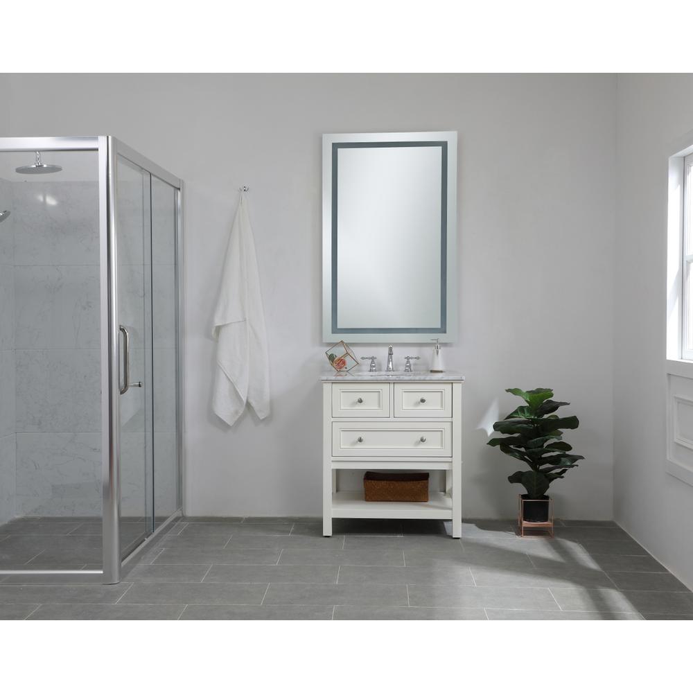 Hardwired LED Mirror W32 x H48 Dimmable 5000K. Picture 6