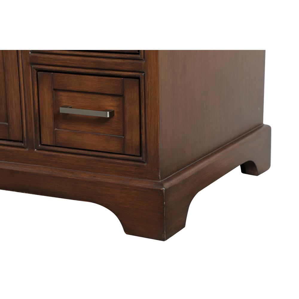 32 inch Single bathroom vanity in Teak. Picture 12