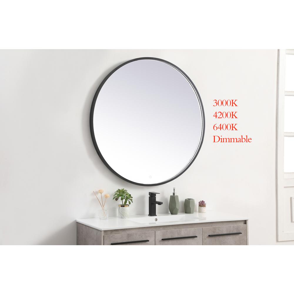 Pier 39 inch LED mirror with adjustable color temperature. Picture 2