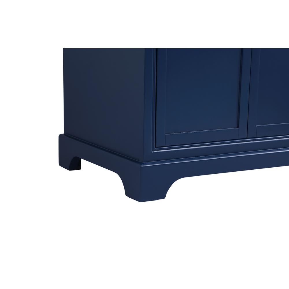 30 inch Single bathroom vanity in Blue. Picture 13
