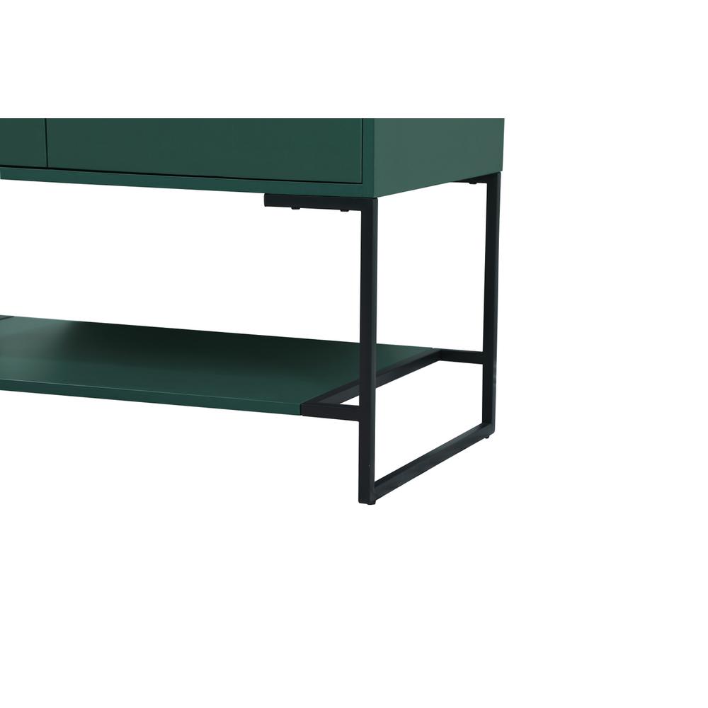 36 inch Single bathroom vanity in green with backsplash. Picture 13