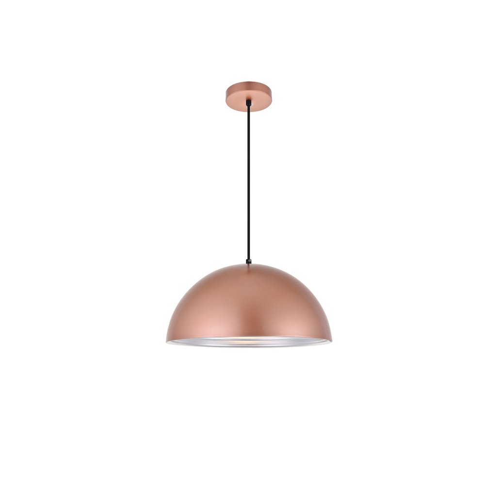 Circa 1 Light Honey Gold Pendant. Picture 1