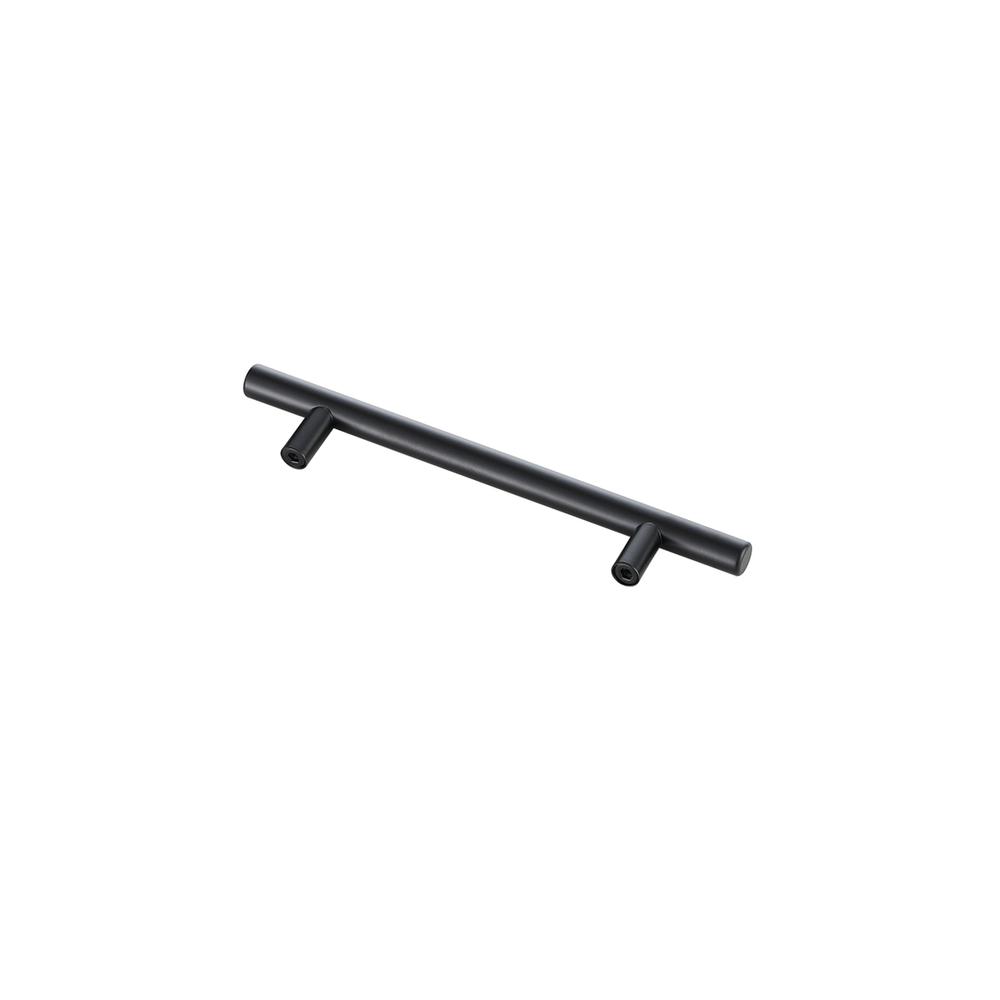 Quinn 5" Center to Center Matte Black Bar Pull Multipack (set of 10). Picture 4