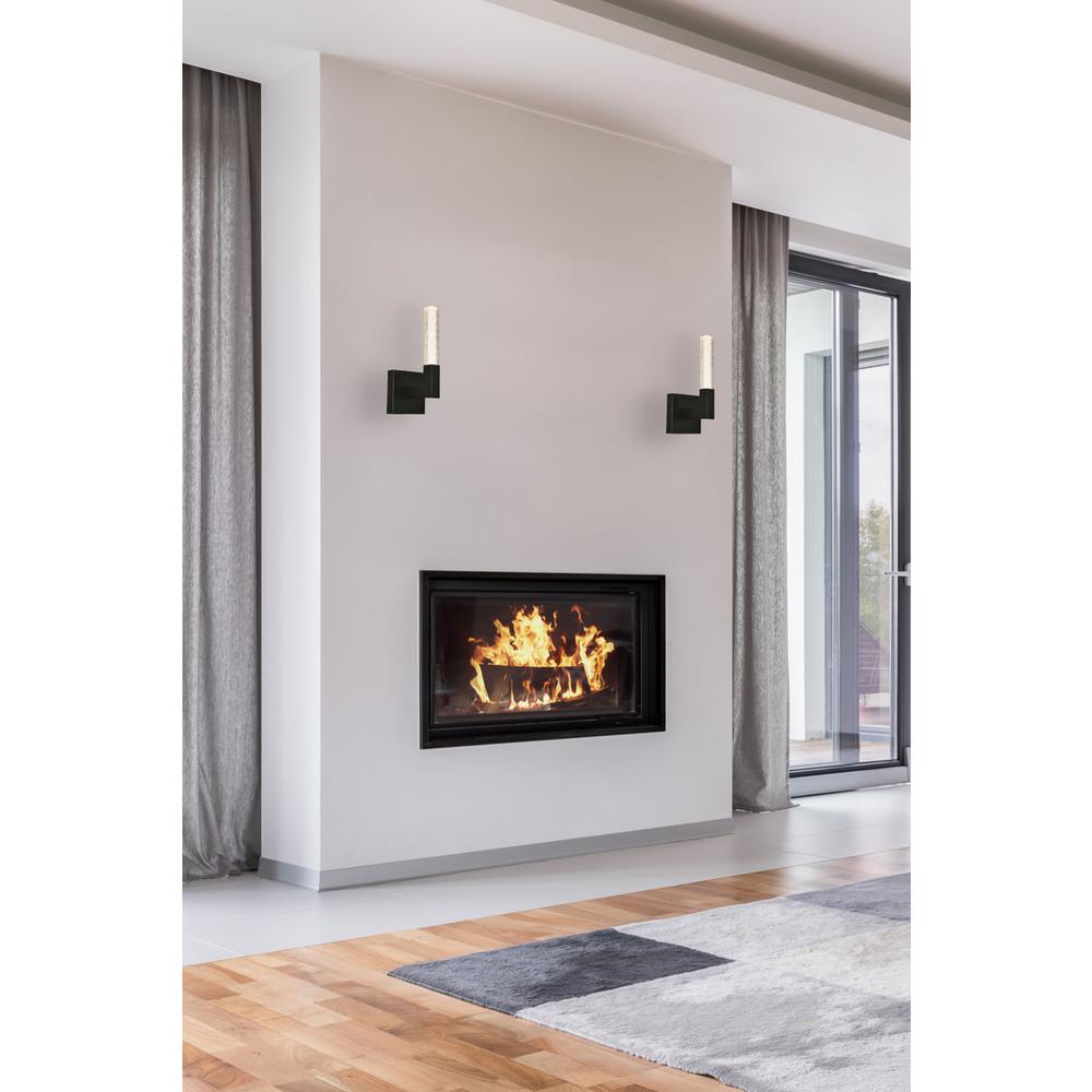 Noemi 6 inch Adjustable LED Wall Sconce in Black. Picture 8