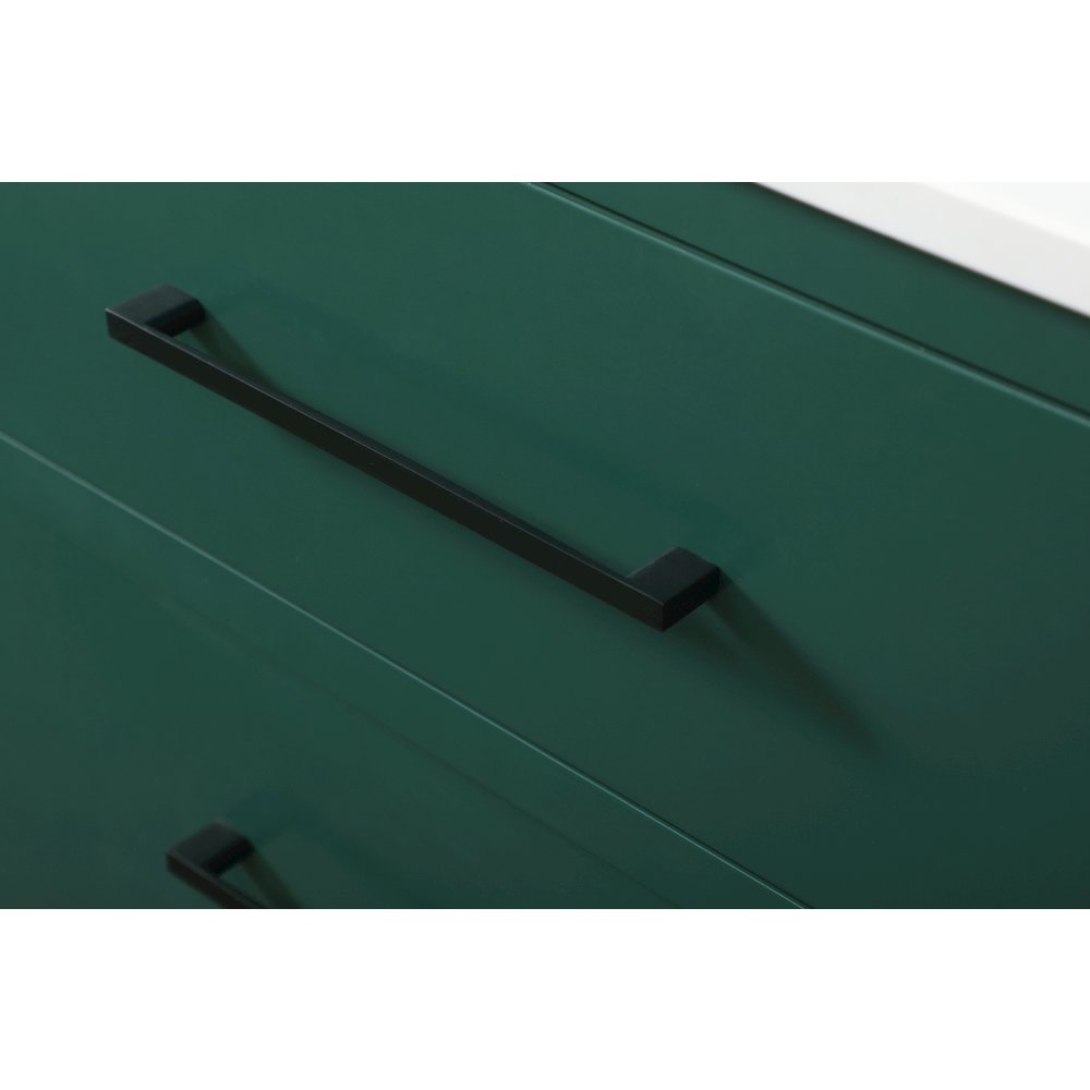 36 Inch Bathroom Vanity In Green. Picture 13