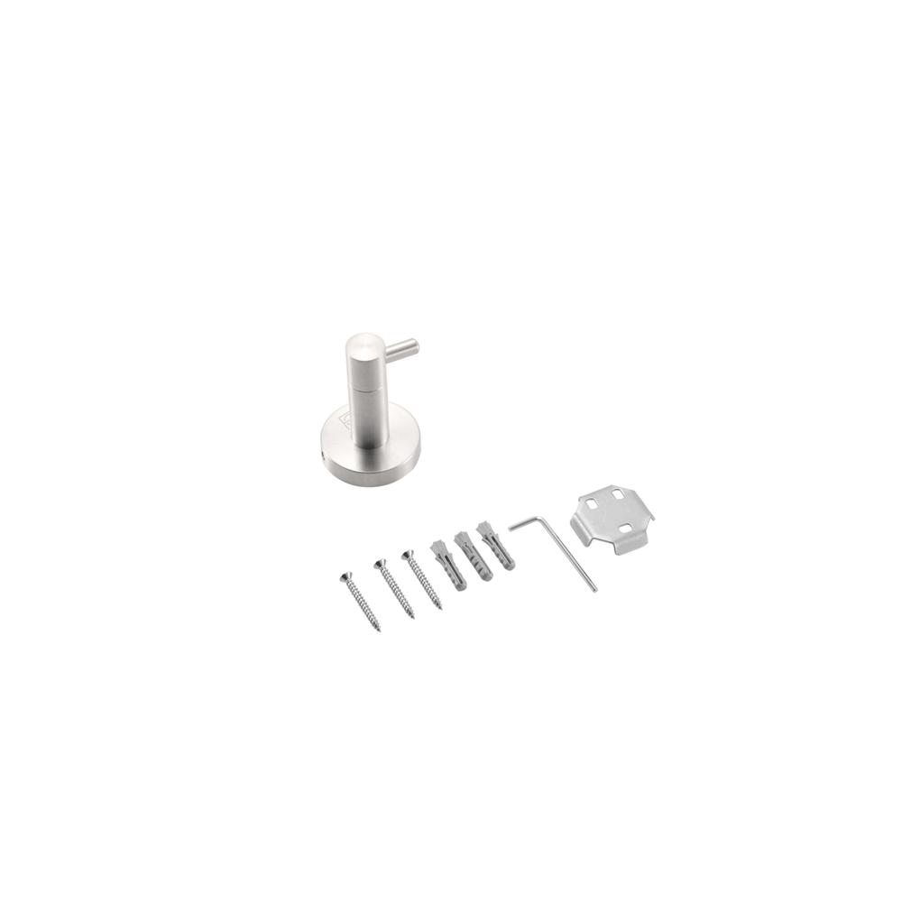 Freya 3-Piece Bathroom Hardware Set in Brushed Nickel. Picture 12