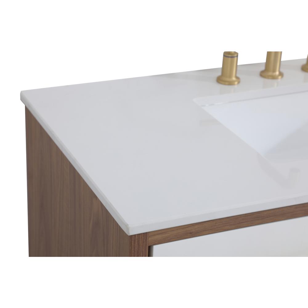 42 inch bathroom vanity in White. Picture 11