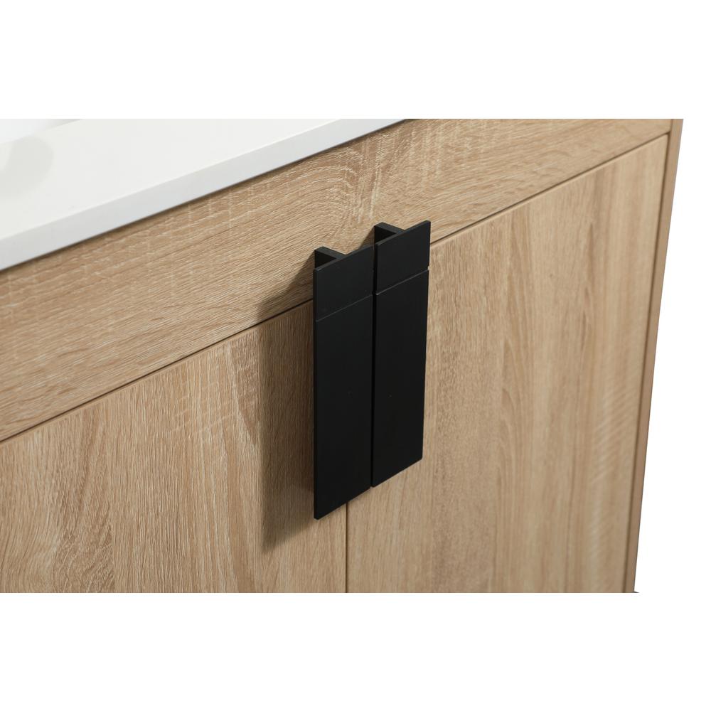 30 inch Single bathroom vanity in mango wood. Picture 12