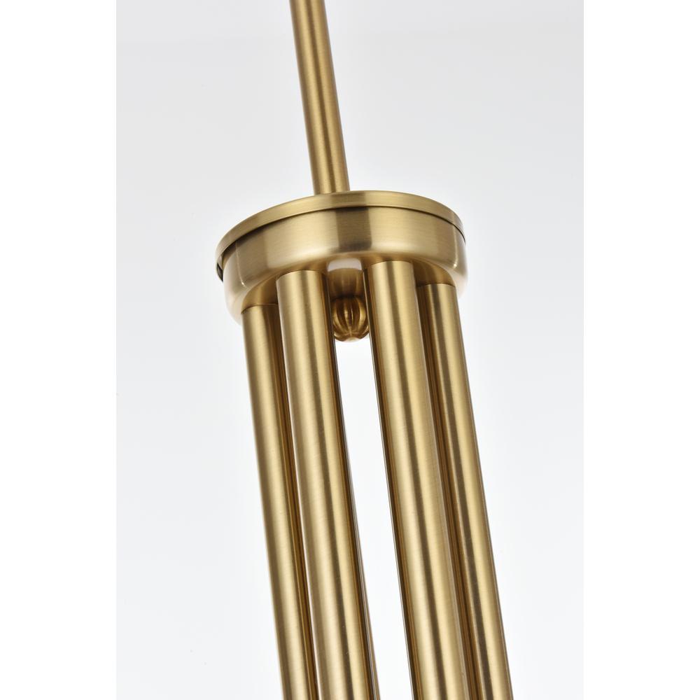 Layne 42 inch chandelier in Gold. Picture 4