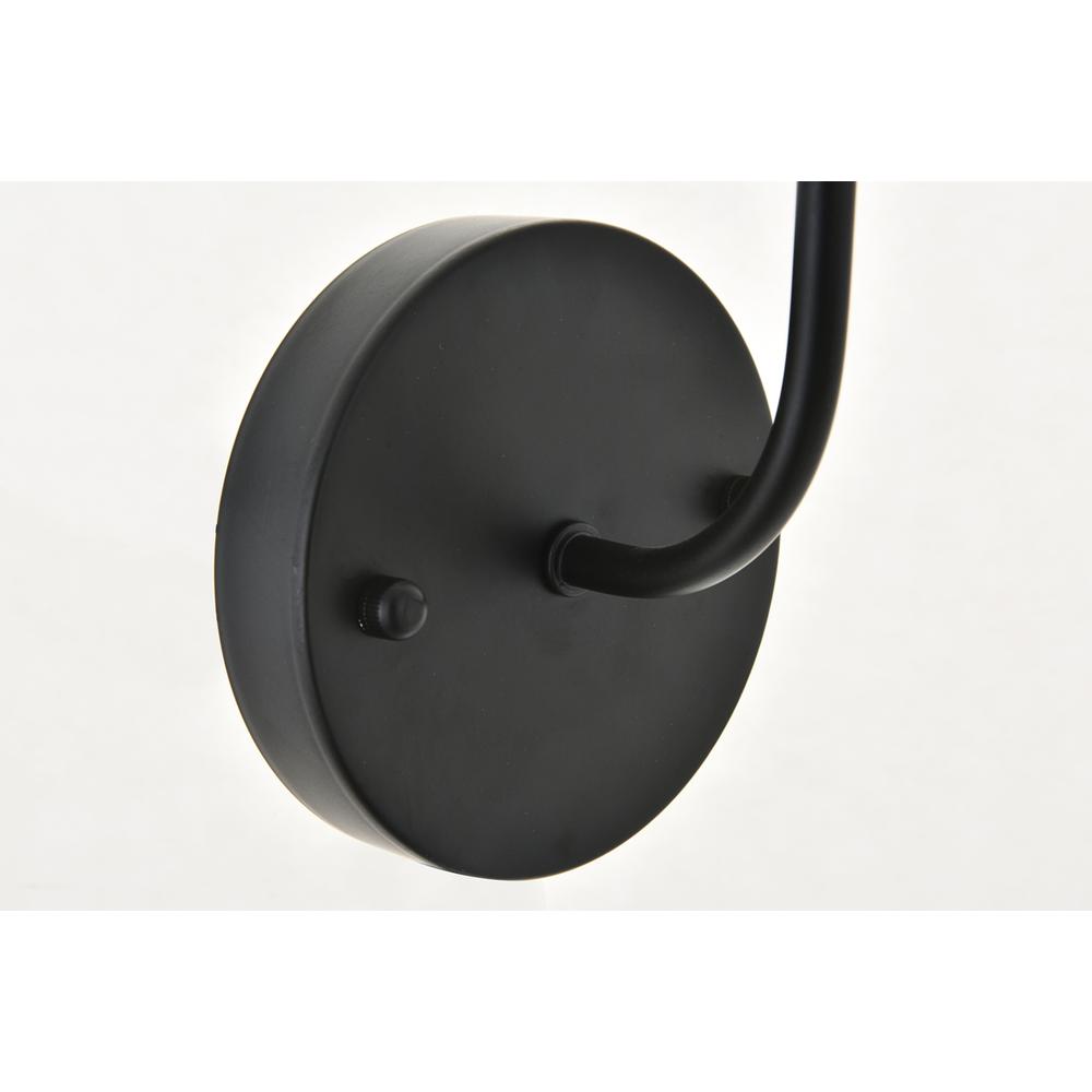Histoire 1 light brass and black Wall Sconce. Picture 12