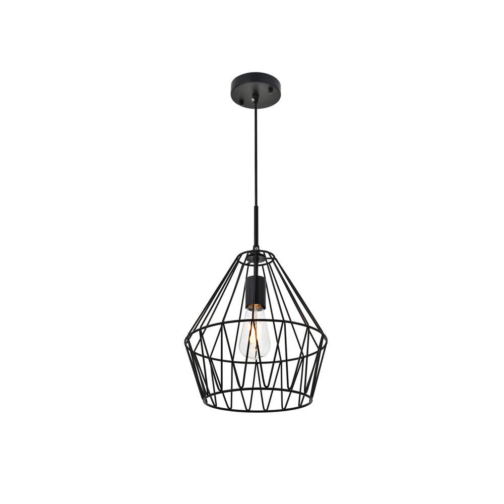 Candor 1 light black Pendant. Picture 7