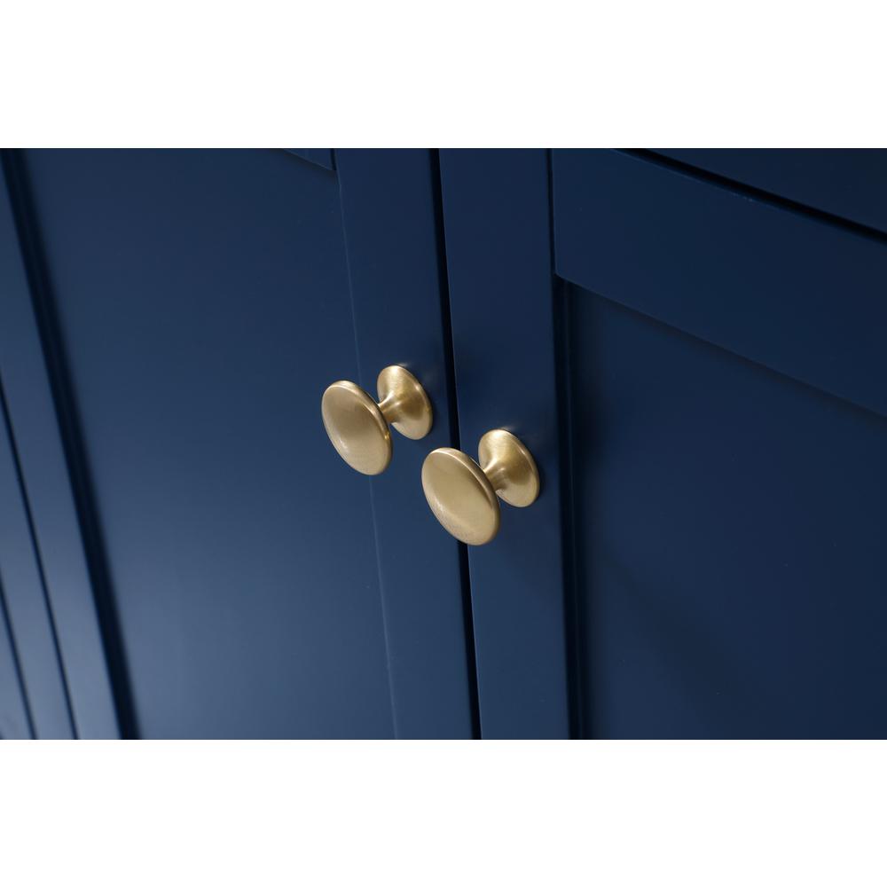 48 inch Single bathroom vanity in blue. Picture 12