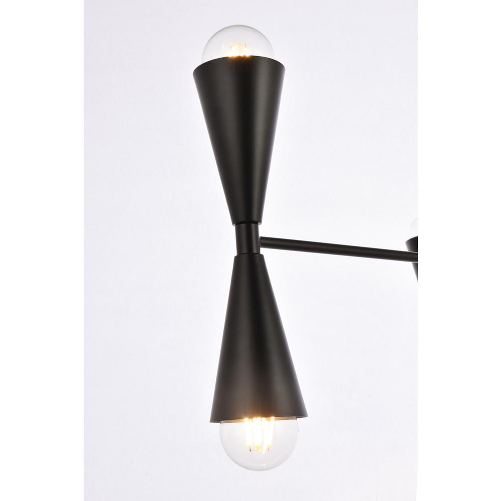 Cade 34 inch pendant in black. Picture 4